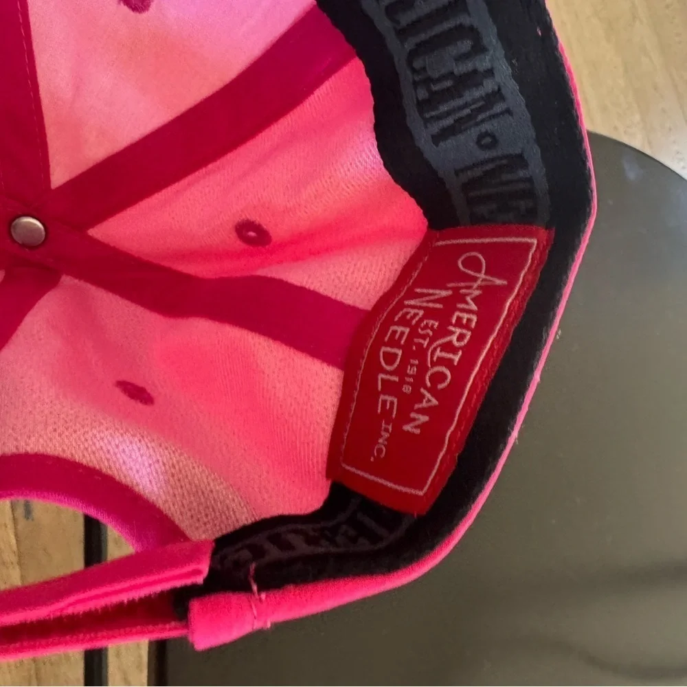 American Needle Vibrant Pink Hat